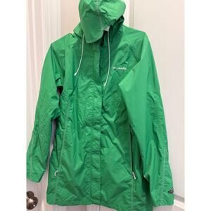 women’s Columbia sportswear omni-tech windbreaker jacket size medium m